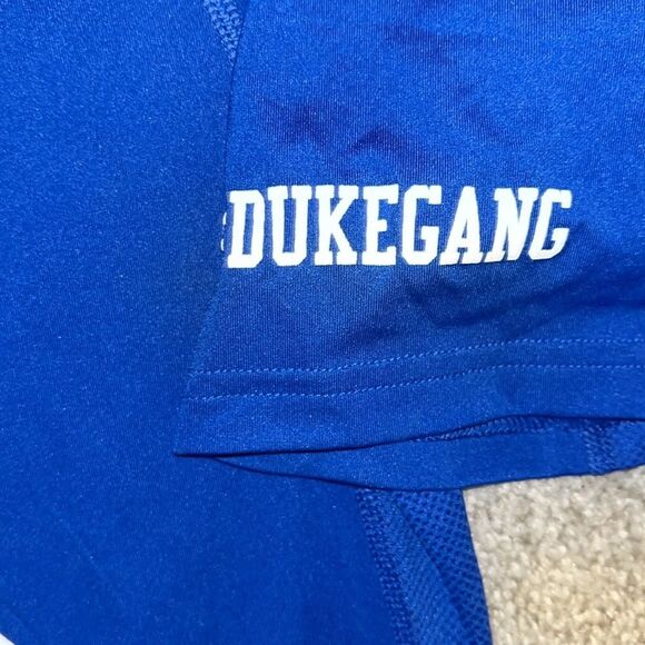 Nike Duke Blue Devils Team SS Compression long work try out field shirt 3XL - Picture 3 of 5